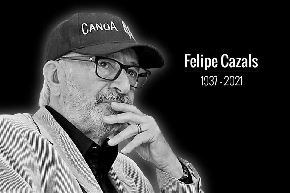 El director y guionista Felipe Cazals, quien dirigió películas como 'Canoa' y 'El Apando' falleció a los 84 años.