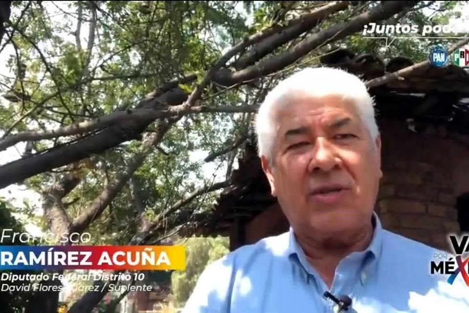 Francisco Ramírez Acuña pide vacunas para todo personal de salud, público y privado.
