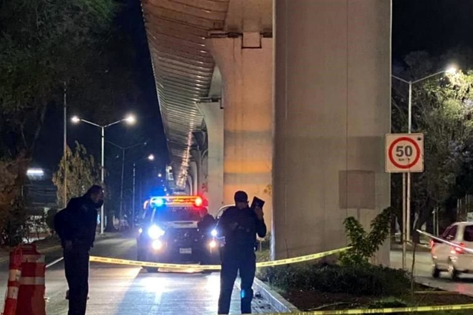 El accidente se registró poco antes de las 23:00 horas.