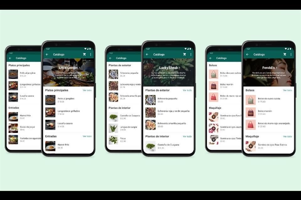 Se trata de una función que permite ordenar y categorizar los productos en cuentas de WhatsApp para empresas.
