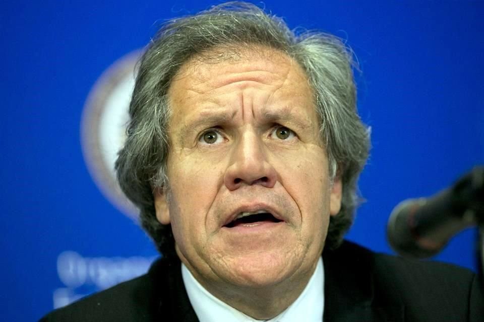 Luis Almagro, secretario general de la Organización de Estados Americanos.