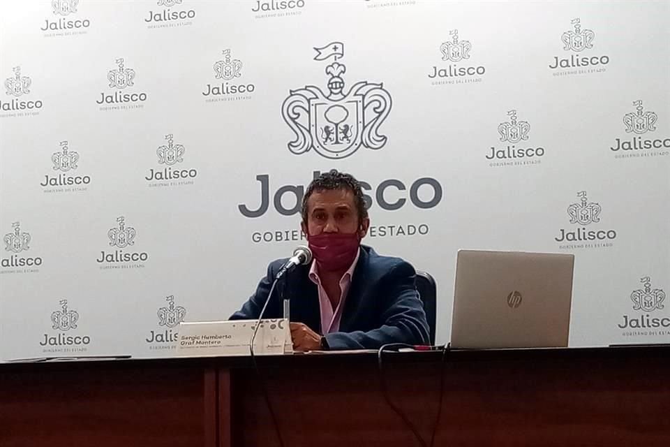 Sergio Graf ofreció una rueda de prensa para detallar el Programa de ANPs en Jalisco.