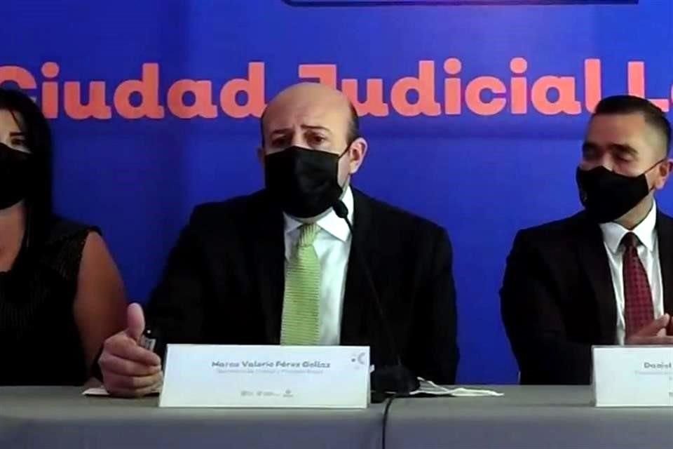 Marco Valerio Pérez Gollaz, titular de la Secretaría del Trabajo y Previsión Social de Jalisco.