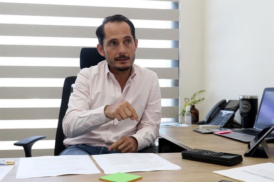 Antonio Martín del Campo Sáenz, director de Promoción Económica de Zapopan.
