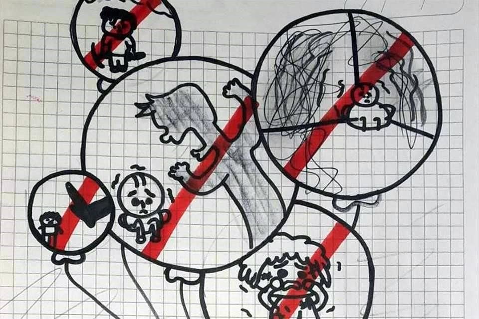 Las opiniones de niñas, niños y adolescentes fueron externadas a través de frases, comentarios, sentimientos, dibujos y un cuestionario de ocho preguntas.