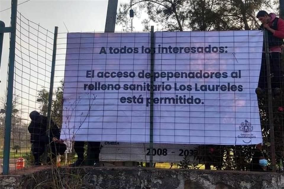Pepenadores podrán seguir laborando con normalidad en tanto se terminan los trabajos previstos en el plan de cierre y abandono. 