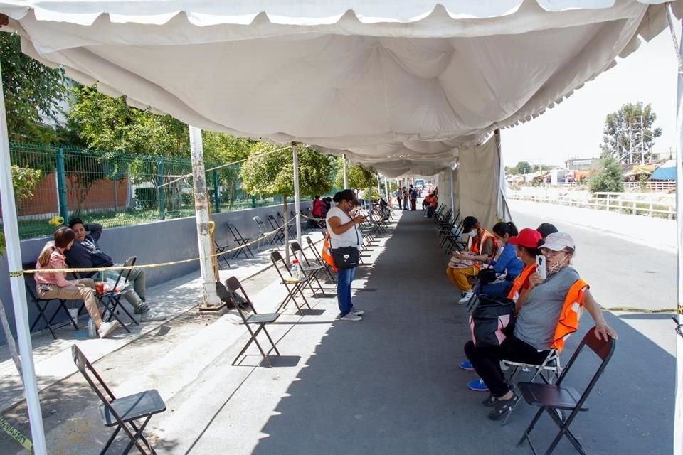 En el Centro Multidisciplinario del Valle hubo poca gente.