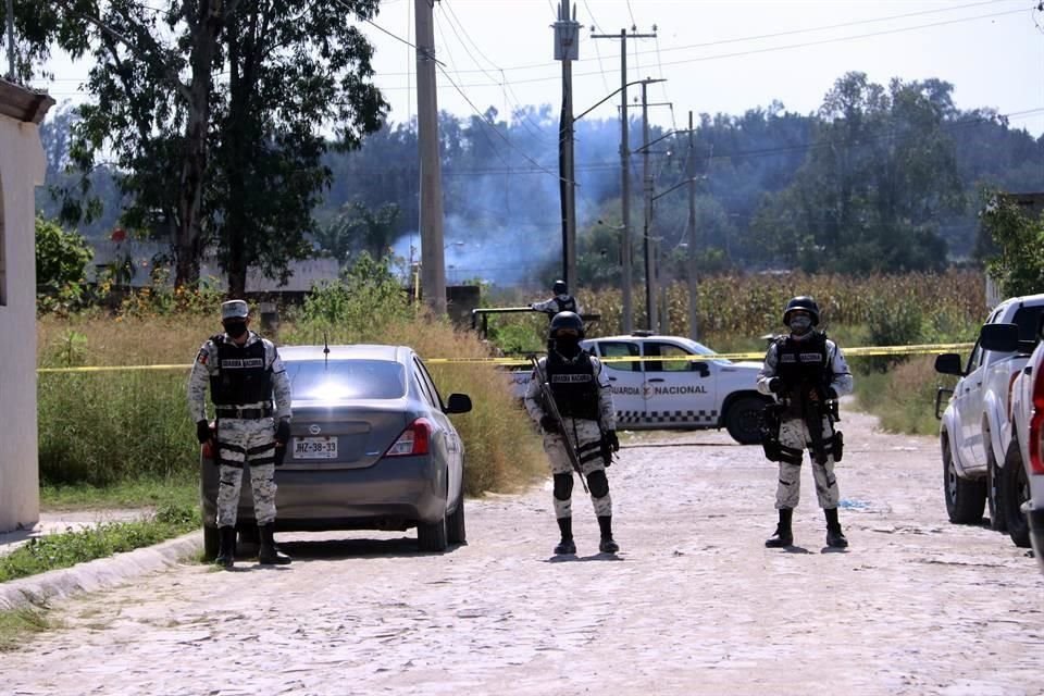 Aproximadamente a las 10:30 horas llegaron los reportes para alertar sobre el hallazgo del cadáver en Paseo de los Mapaches, entre Paseo de los Alces y Paseo de las Mariposas.