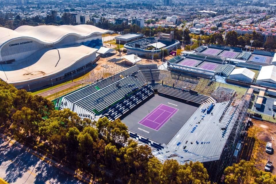 Santoscoy sabe que un recinto de esta magnitud abre la puerta para tener un torneo de mayor nivel en los próximos años.