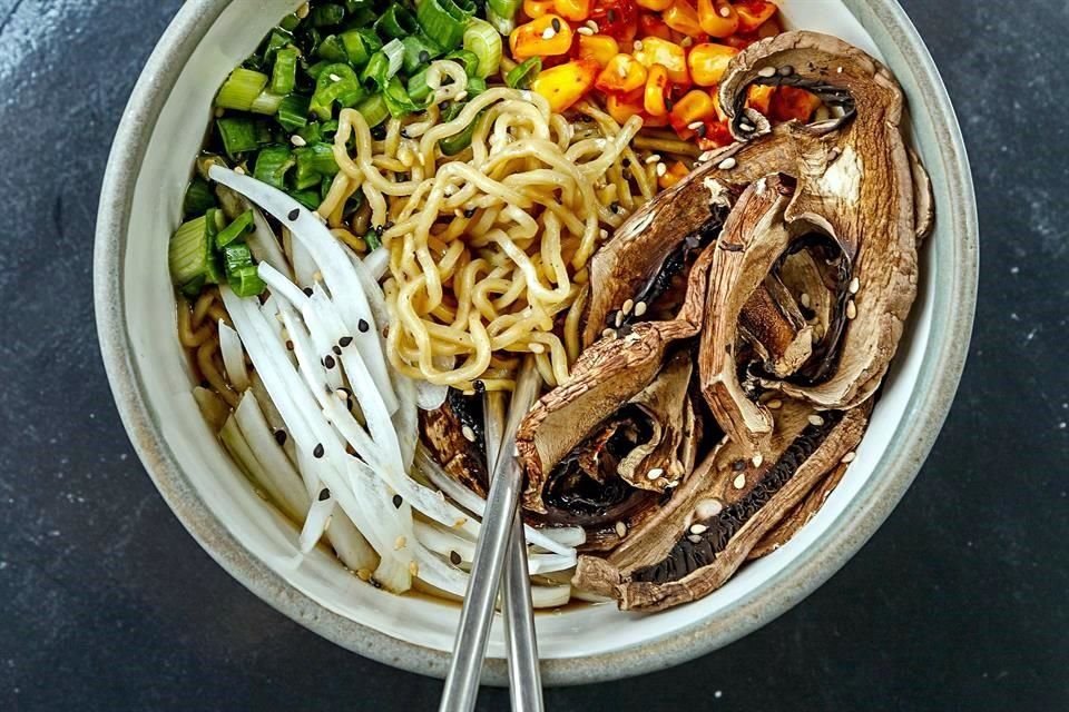 Ramyon vegetariano