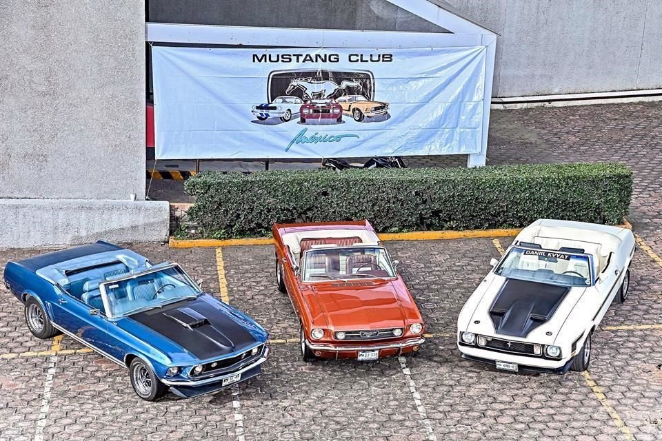 Para los miembros el Club Mustang se ha convertido en su segunda familia, un lugar en donde se comparte pasión por este emblemático auto.