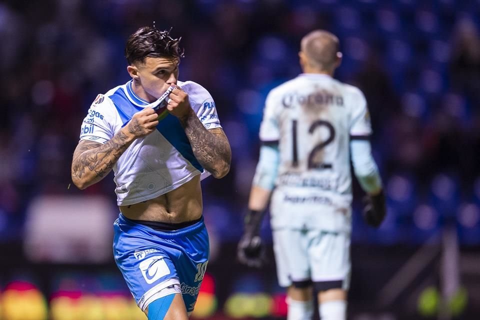 Christian Tabó marcó el único tanto del partido, el de la victoria.