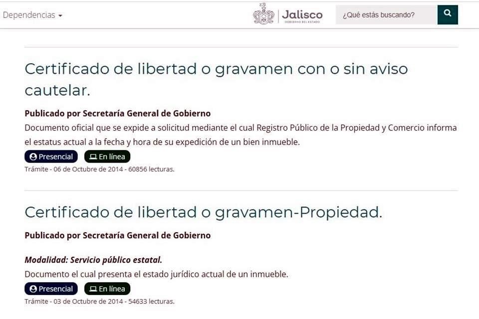Algunos trámites ya se ofrecen en línea en el portal oficial.