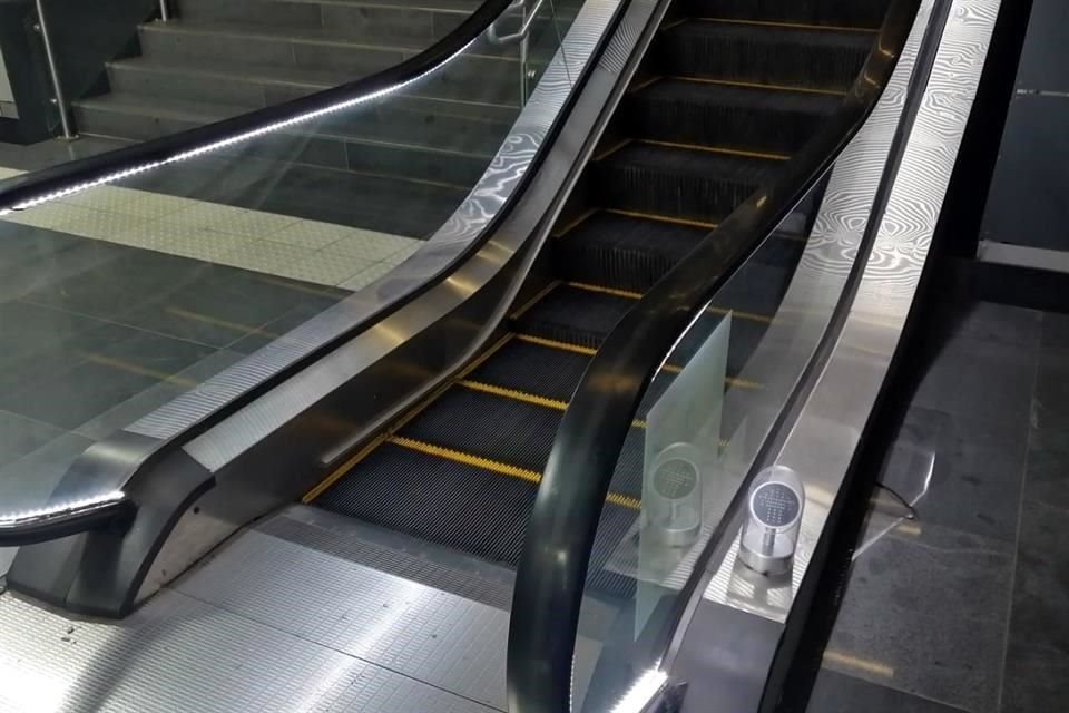Escaleras eléctricas en la Estación Guadalajara Centro están fuera de servicio.