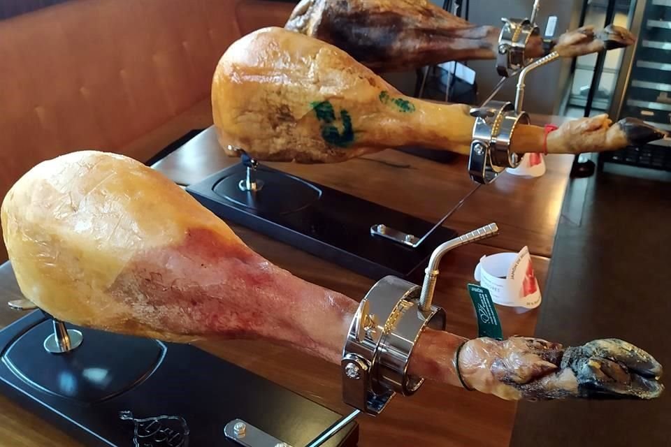 México ocupa el tercer lugar en el mercado destino de jamón ibérico.