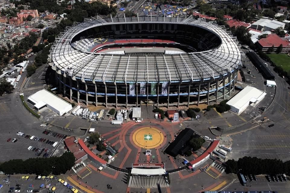 Gente de la FIFA estará en el Estadio Azteca, para reportar las condiciones del inmueble.
