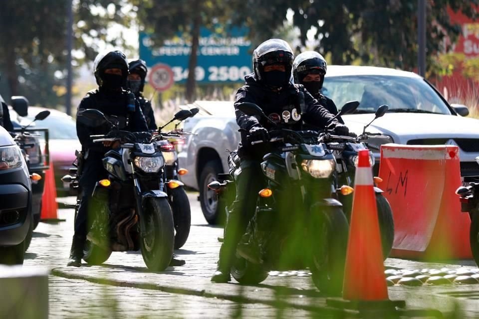 Los agentes estarán vigilando corredores comerciales, gastronómicos, tianguis y plazas públicas de Tlajomulco.
