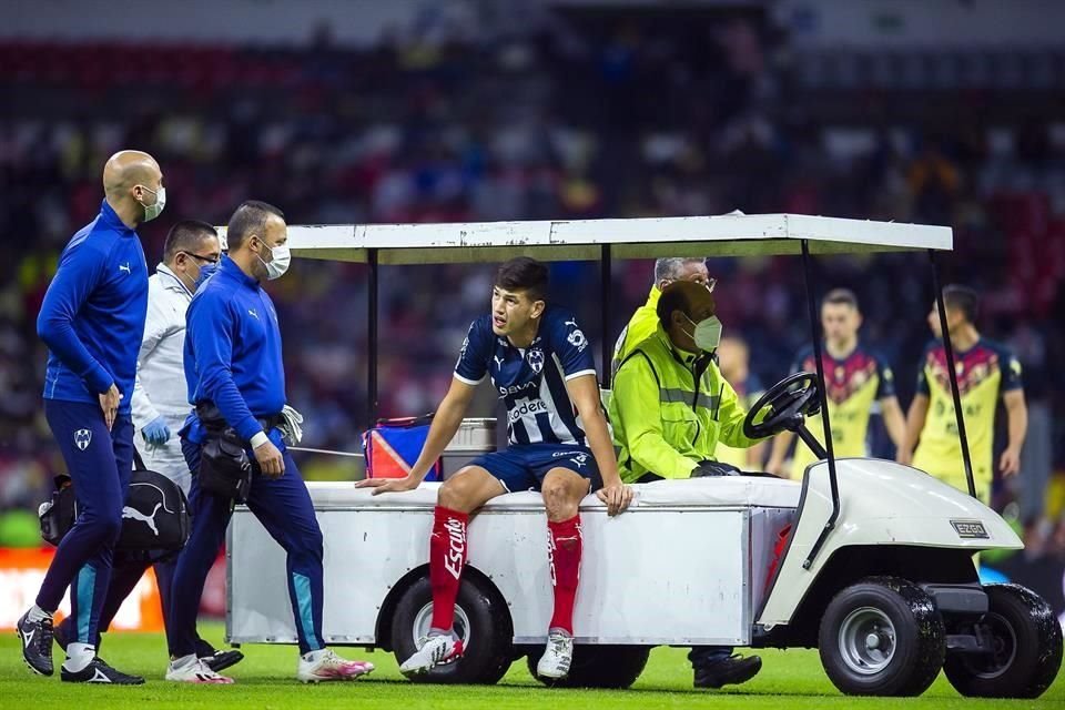 Montes sigue su proceso de recuperación tras haber sufrido el sábado pasado una lesión muscular.