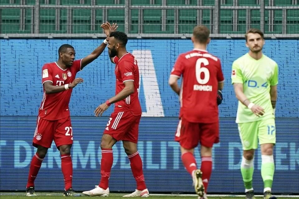 El Bayern se encamina al noveno campeonato consecutivo de la Bundesliga.