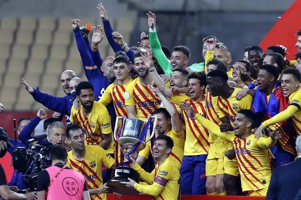 El Barcelona logra su corona 31 de Copa del Rey.