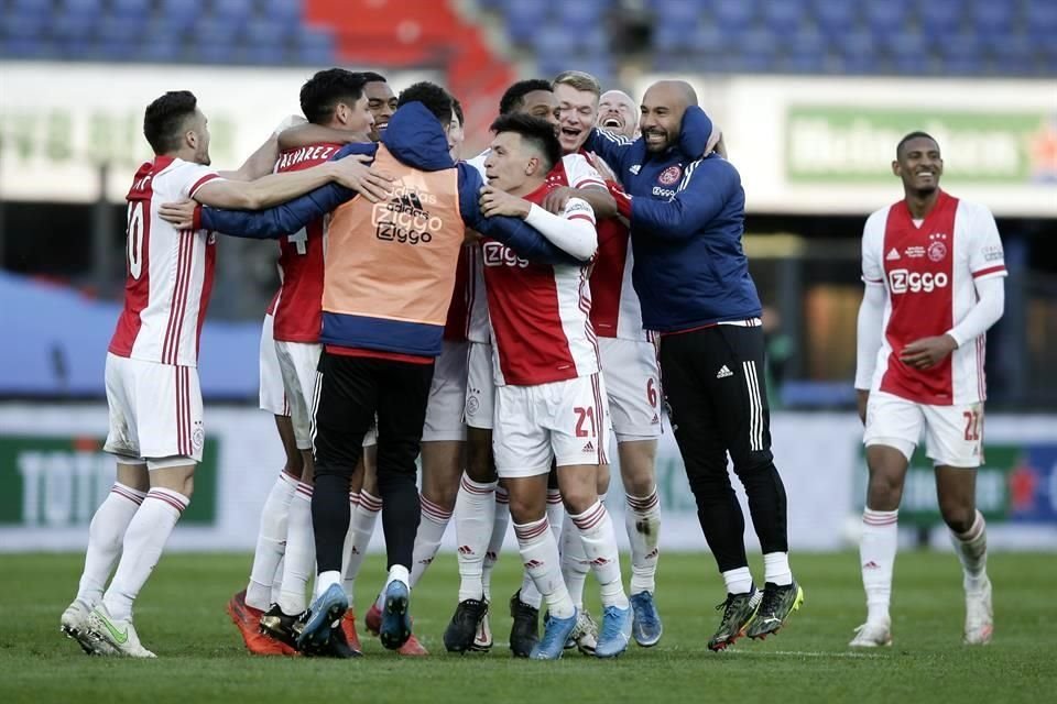 El Ajax logró su título 20 en la Copa de Países Bajos.