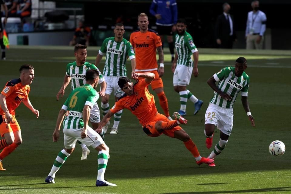 Real Betis se mantiene en el quinto lugar de la clasificación.