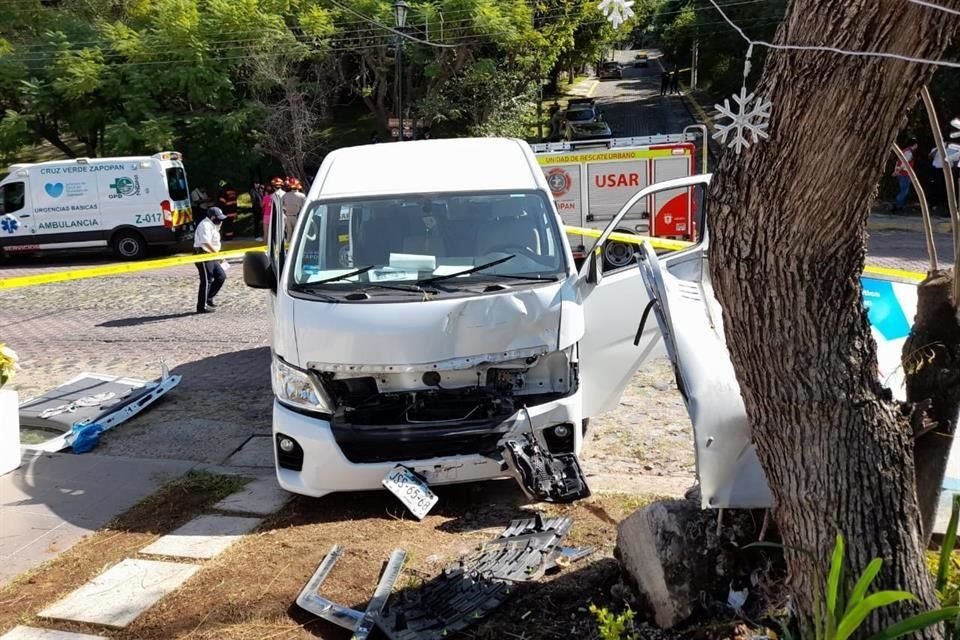 Presuntamente el accidente se debió a una falla mecánica.