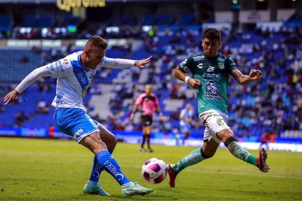 El León venció 1-0 al Puebla en la Fase Regular.
