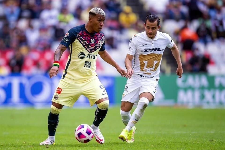 América se impuso 2-0 a Pumas en su último partido.