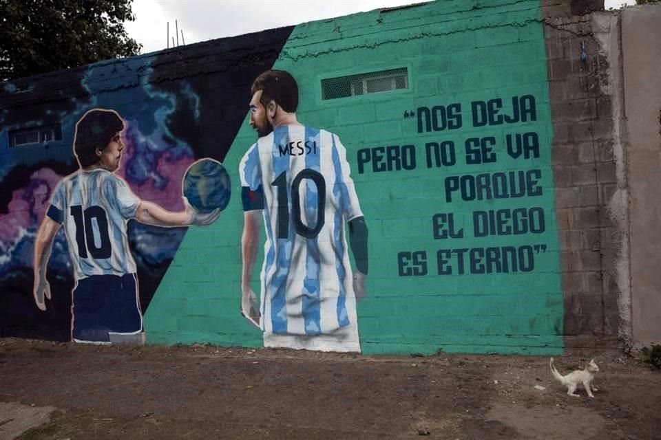 Mensajes para Maradona en todo el mundo.