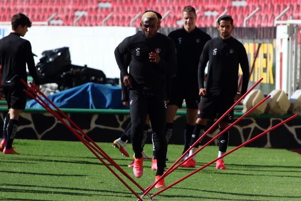 Julián Quiñones, jugador del Atlas.