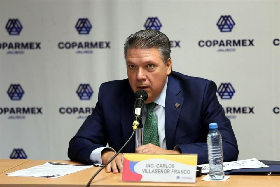 Carlos Villaseñor, presidente de la Coparmex Jalisco, dijo que elegir a sus líderes es un derecho de los trabajadores.