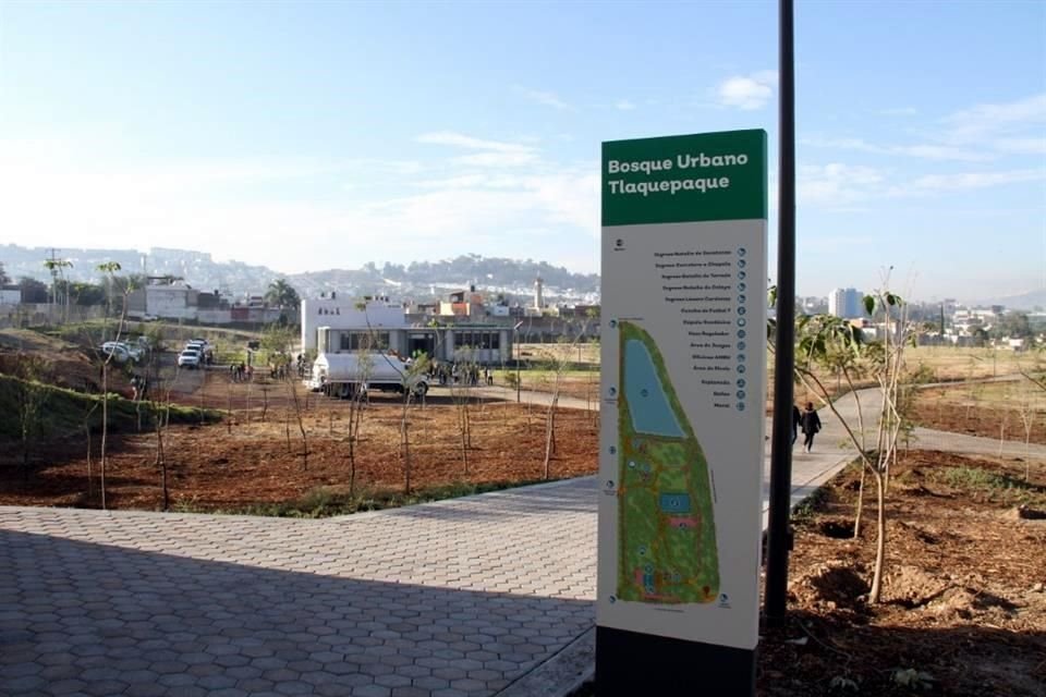 Como un sueño hecho realidad catalogaron los vecinos e integrantes del Colectivo Bosque Urbano Tlaquepaque la inauguración de este espacio.