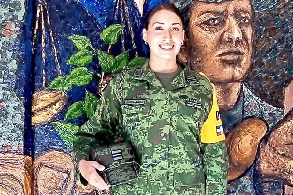 Mariana Arceo figura entre los deportistas militares de México.