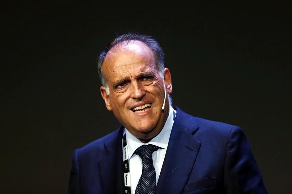 Javier Tebas condenó la creación de la Superliga.