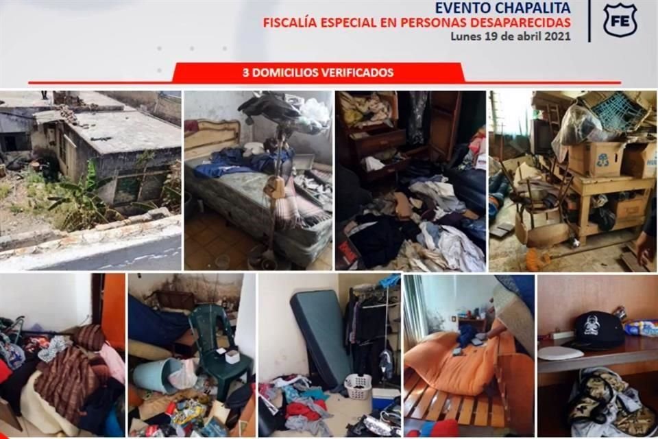 En total fueron revisadas tres fincas, al menos una de ellas era usada por los criminales como centro de operaciones, y para mantener privadas de la libertad a personas, aseguró el Fiscal.