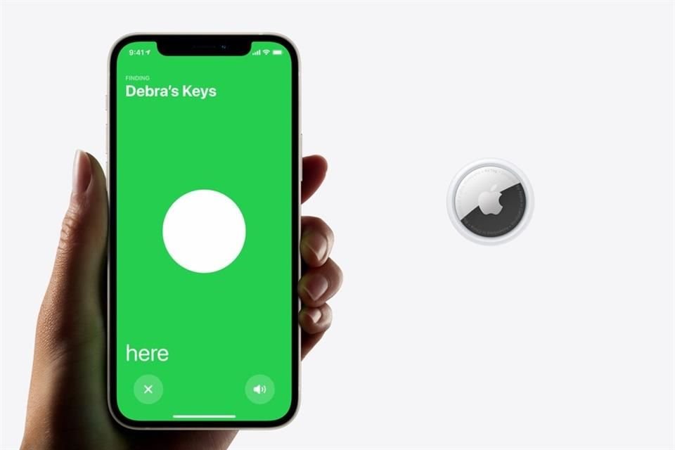 AirTag permite a los usuarios ubicar sus objetos.