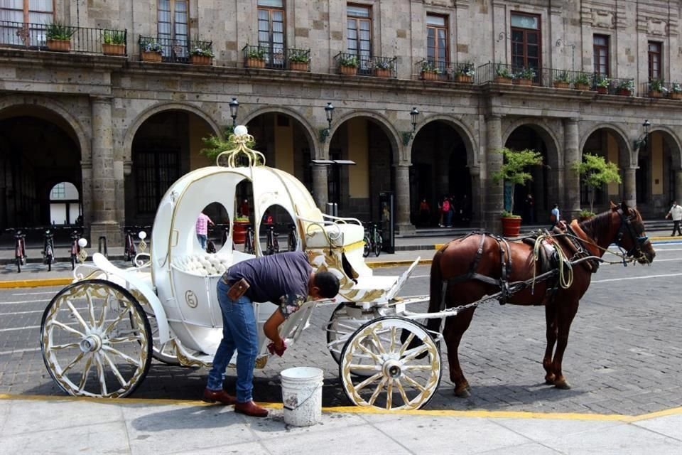 El compromiso era que antes de terminar esa Administración, en octubre de 2018, todas las calandrias en Guadalajara serían eléctricas.