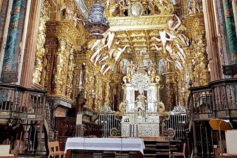 Interior de la catedral.