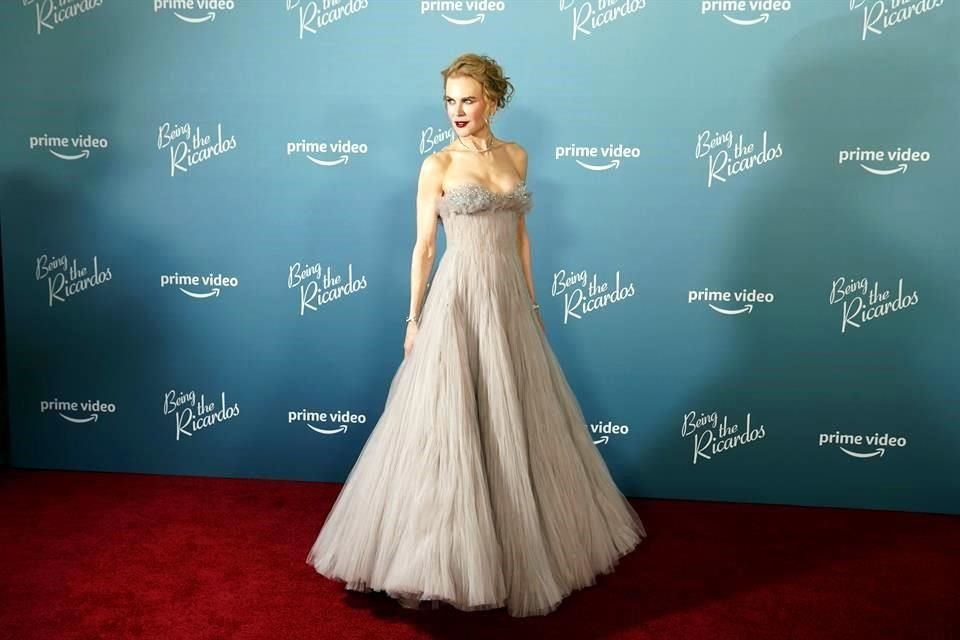 La actriz Nicole Kidman está lista para recibir las críticas por su interpretación de la comediante Lucille Ball en la película 'Being The Ricardos'.