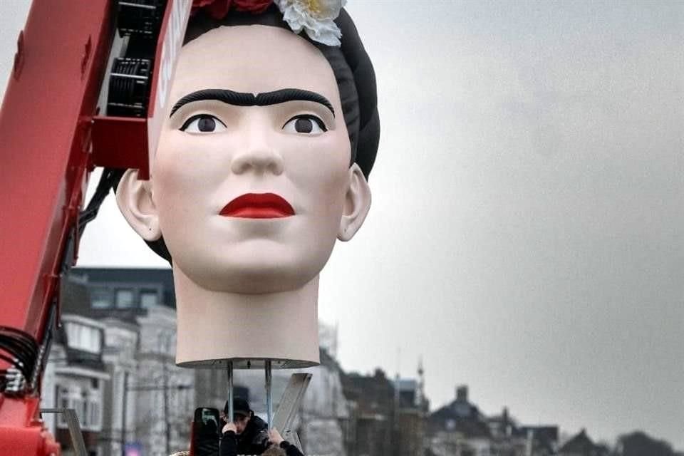 Frida Kahlo protagoniza una exposición en Assen, Países Bajos.