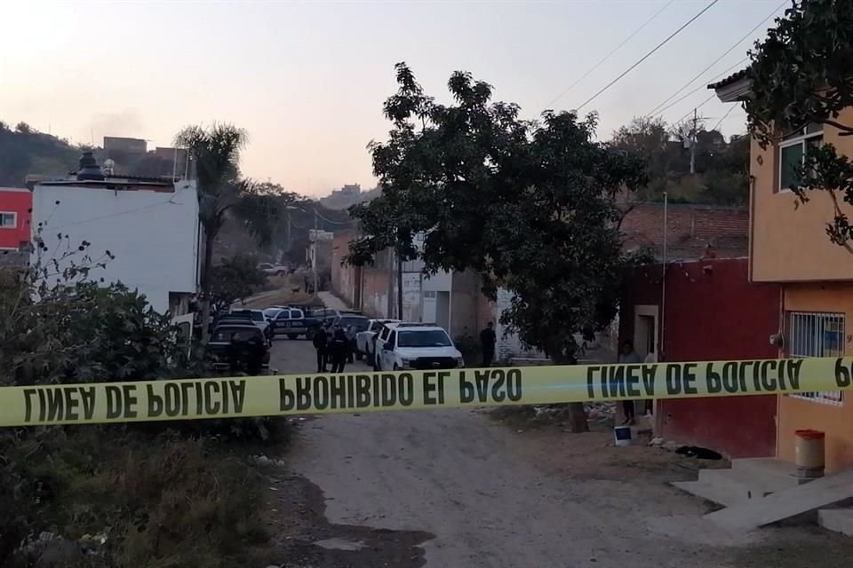 El hallazgo ocurrió dentro de una obra negra ubicada al cruce de Petronilo Cisnado y María Inés Martínez.