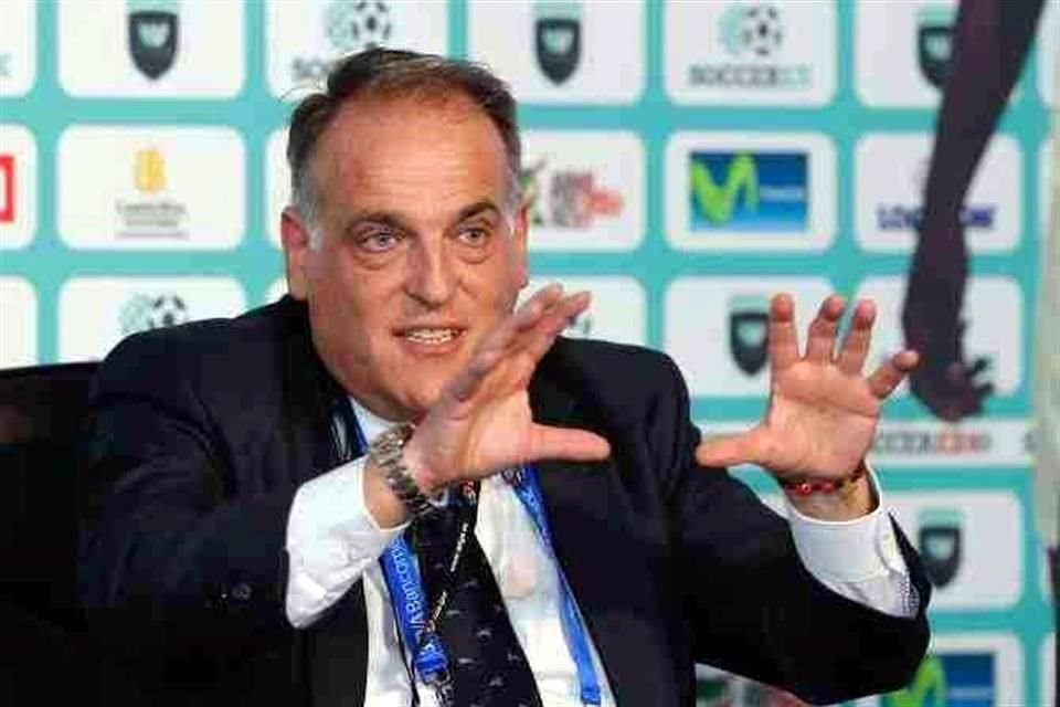 Javier Tebas no ve el fracaso de la Superliga como una victoria de LaLiga.