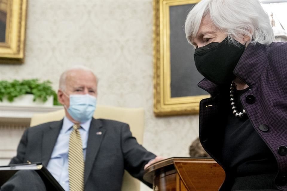 El discurso de amplio rango de Yellen refleja un fuerte cambio frente a las políticas del Gobierno de Donald Trump.