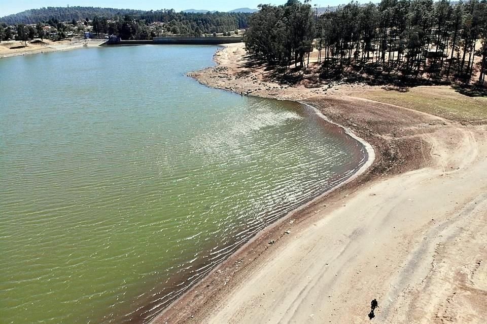 'En las precipitaciones pluviales en las presas del Sistema Cutzamala, al 10 de marzo, tenemos un registro de 0.1', mencionó Peraza. 