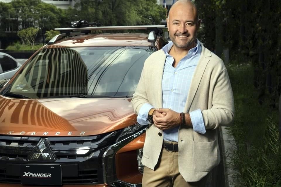 Jorge Vallejo, presidente y CEO de Mitsubishi Motors de México. La firma trabaja para que en 2030 la mitad de sus vehículos tengan tecnología eléctrica o híbrida enchufable.