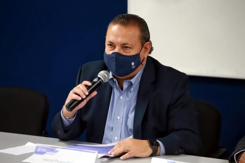 Héctor Pizano Ramos, director del Instituto de Pensiones del Estado de Jalisco.