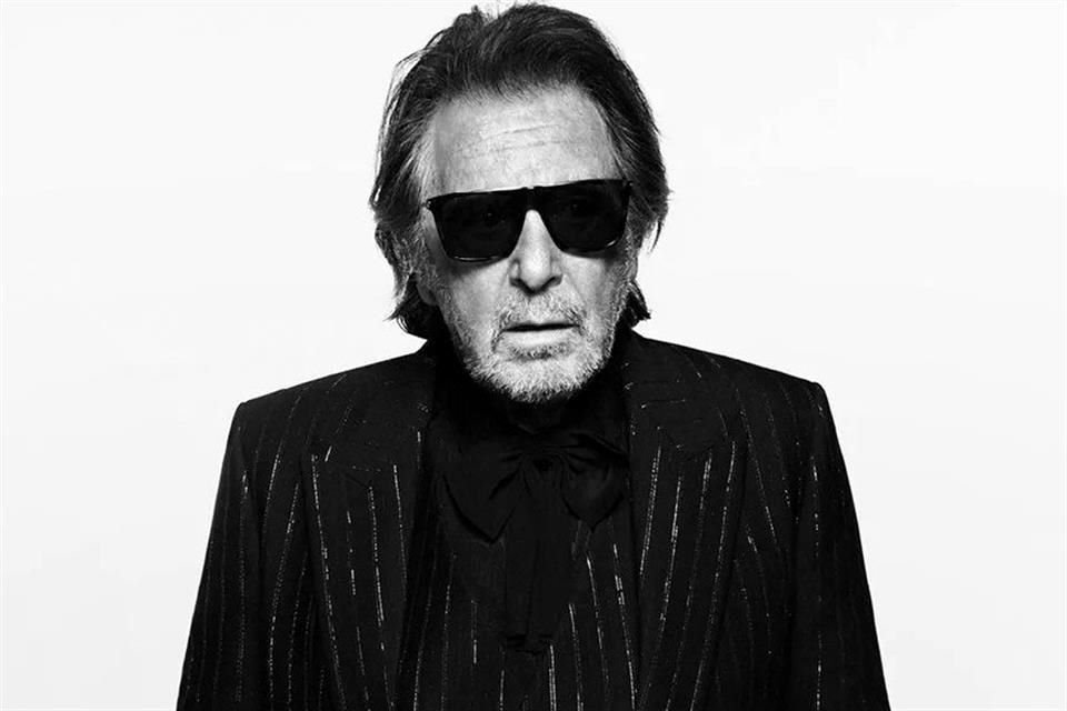 El legendario actor Al Pacino es la más reciente celebridad en protagonizar una campaña de moda de la marca Yves Saint Laurent.