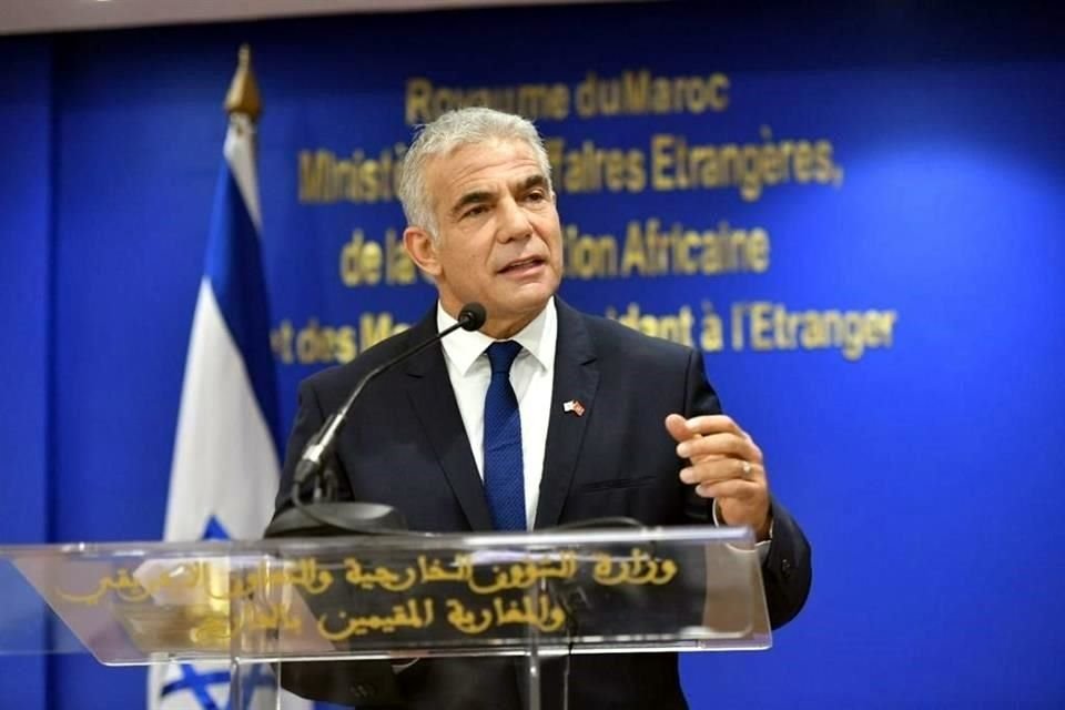 Yair Lapid, Ministro de Relaciones Exteriores de Israel.