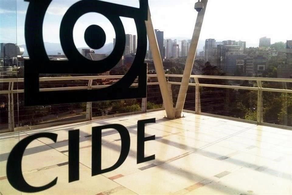 Vista panorámica desde el plantel del CIDE en Santa Fe, Ciudad de México.